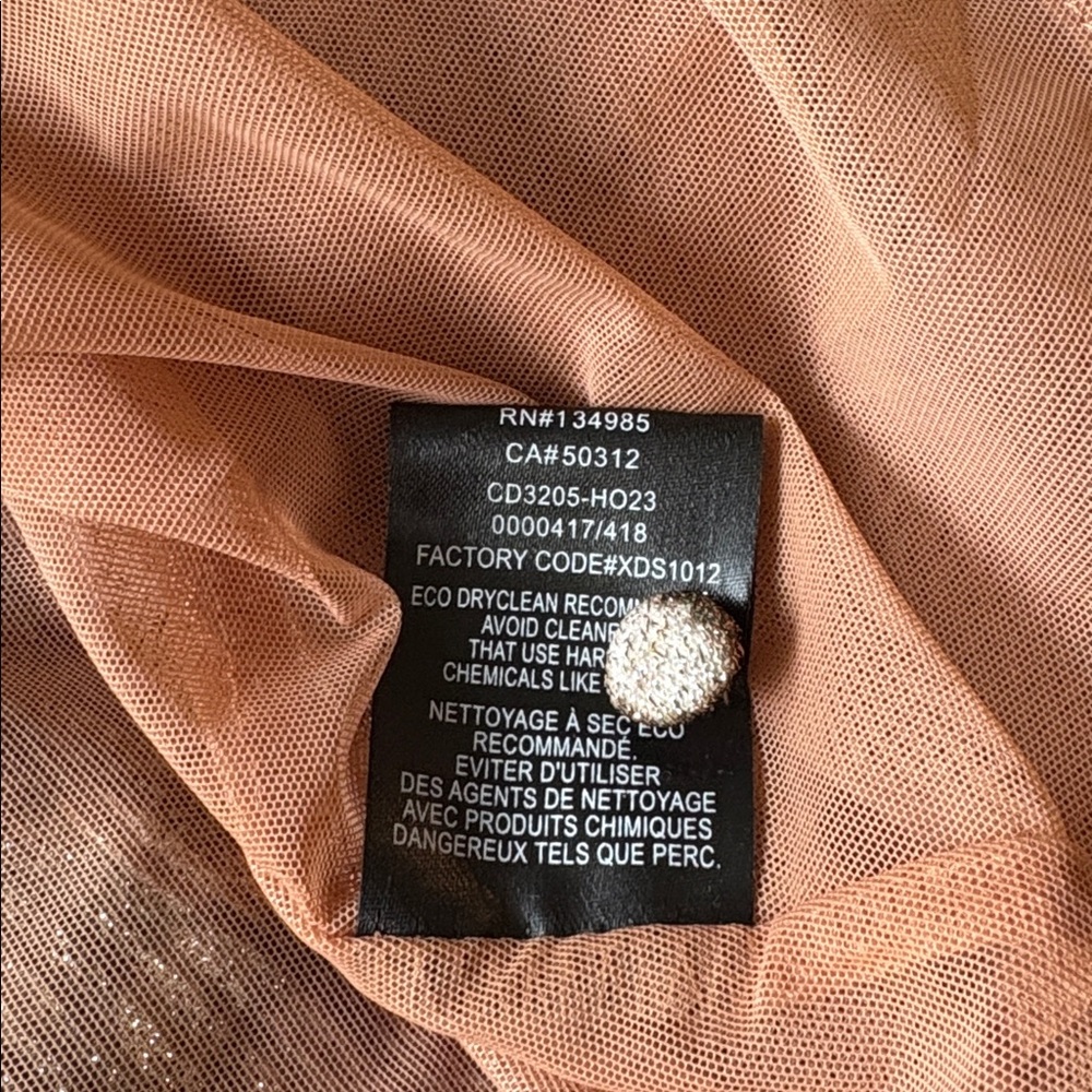 NWT For Love & Lemons Wynne Maxi Dress Shimmer Women’s Medium Cut-Out Sparkles - Picture 13 of 13